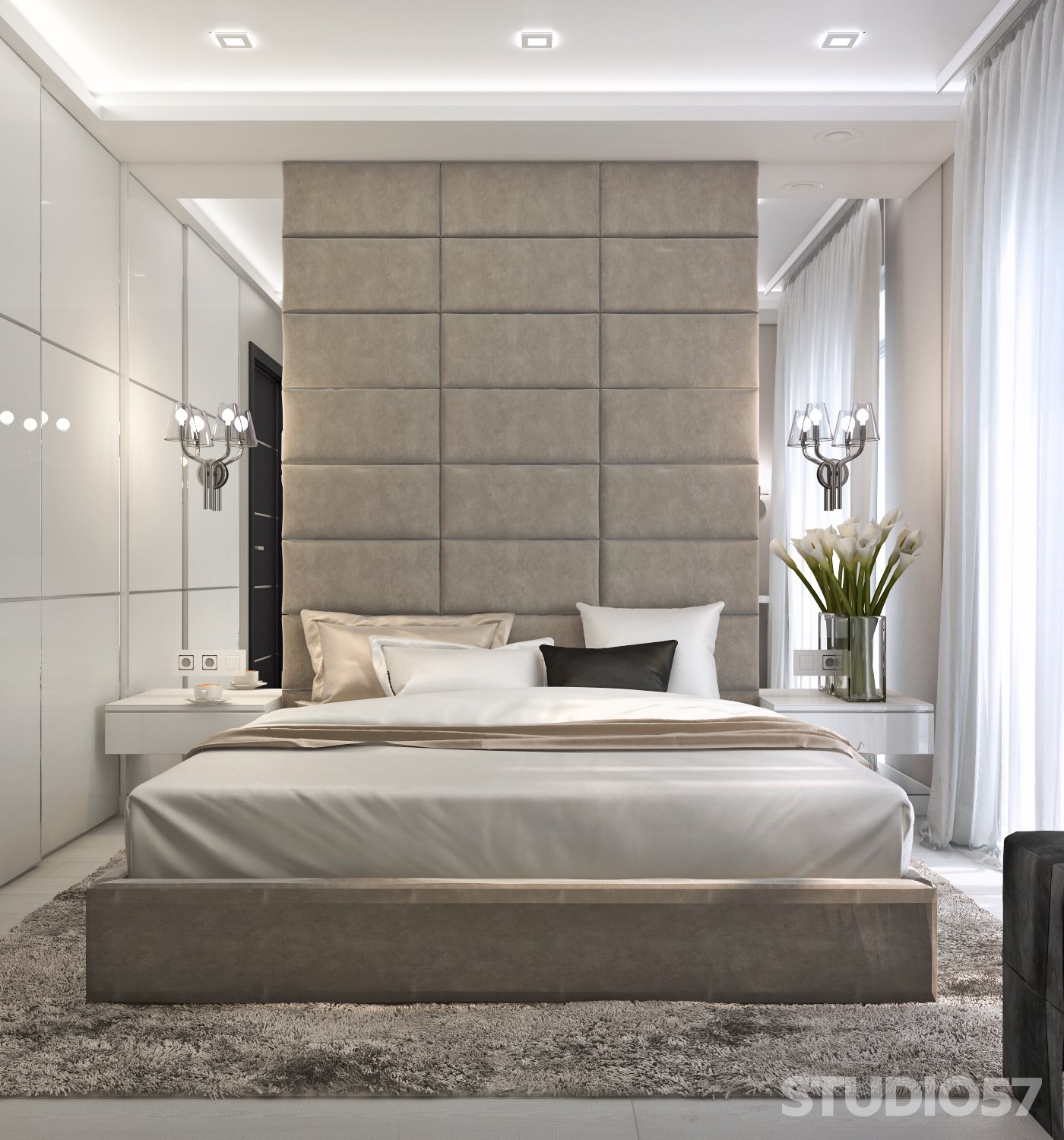 Bedroom in Contemporary style photo