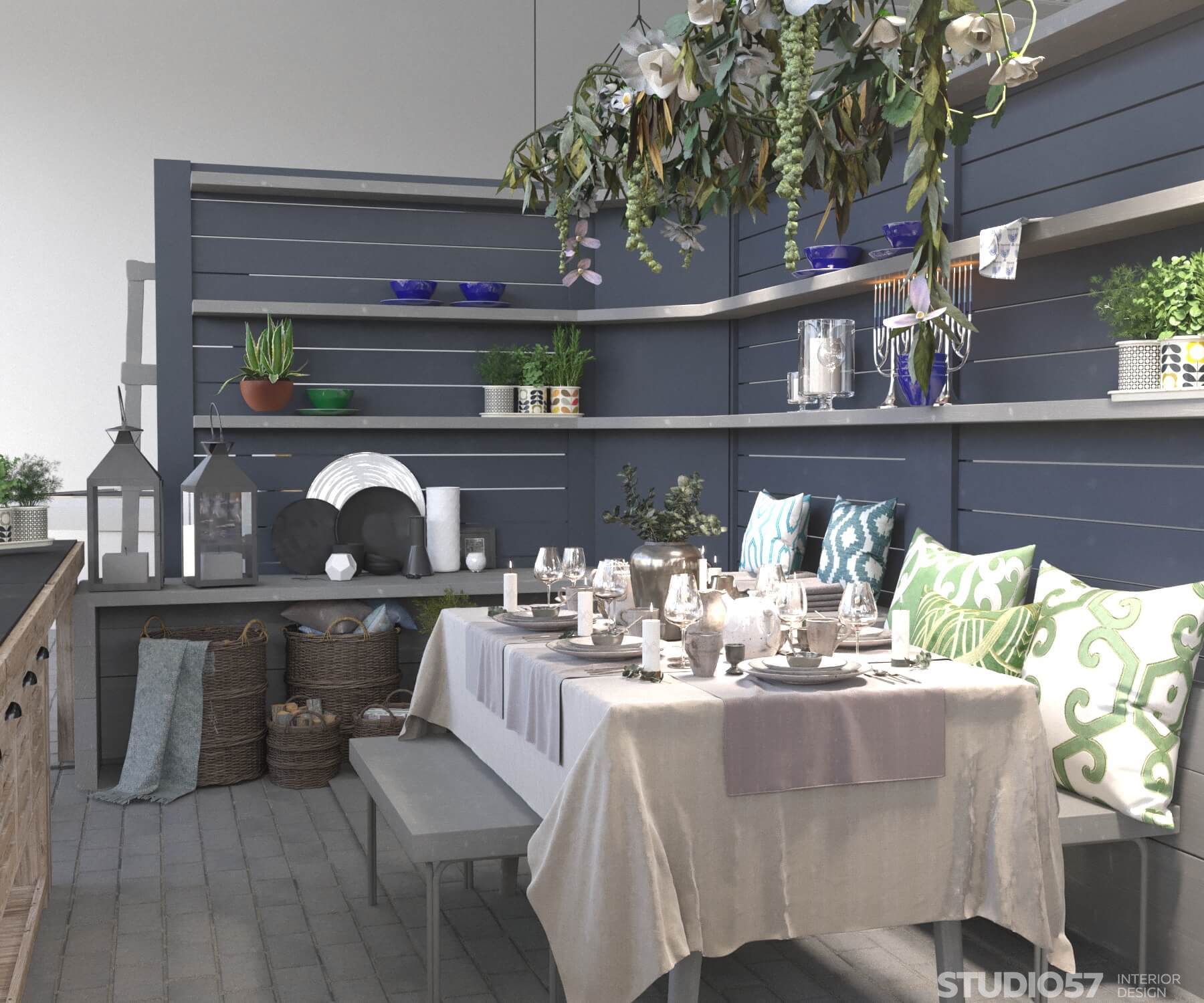Provence style in store design