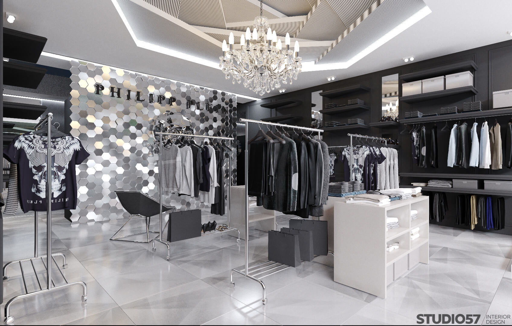 Photos of clothing store design